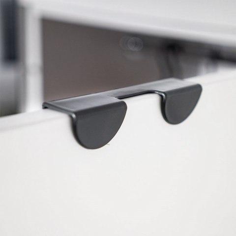 Półka zawieszana na drzwi szafkę prysznic wisząca 25x11x36cm VILDE 229054