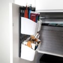 Półka zawieszana na drzwi szafki wisząca organizer 25x10x36cm VILDE 229014