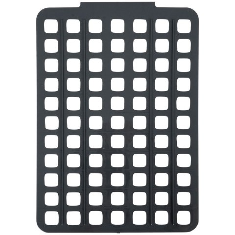 Półka zawieszana na drzwi szafki wisząca organizer 25x10x36cm VILDE 229014