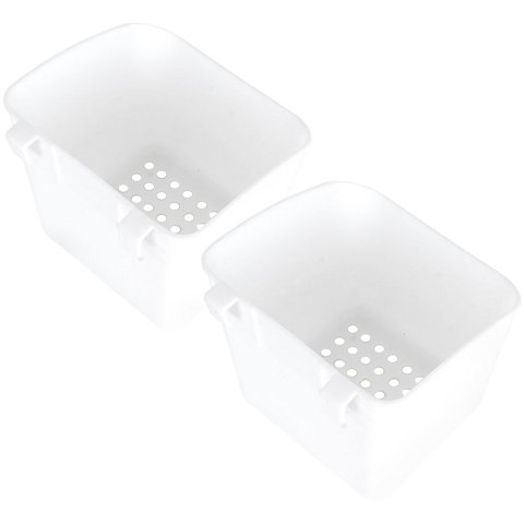 Półka zawieszana na drzwi szafki wisząca organizer 25x10x36cm VILDE 229014