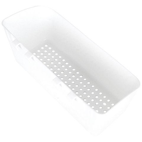 Półka zawieszana na drzwi szafki wisząca organizer 25x10x36cm VILDE 229014