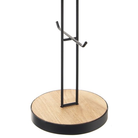 Stojak na kubki i filiżanki metalowy czarny RADKA 15.5x40cm ORION 122976