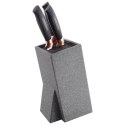 Stojak na noże kuchenne organizer blok pojemnik szary ORION 540555