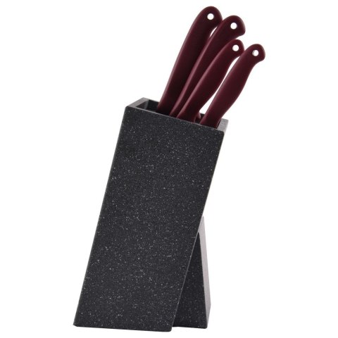 Stojak na noże kuchenne organizer blok pojemnik szary ORION 540555