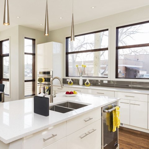 Stojak na noże kuchenne organizer blok uniwersalny pojemnik czarny VILDE 229043