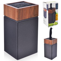 Stojak na noże kuchenne organizer blok uniwersalny pojemnik drewniany WOODEN ORION 540596