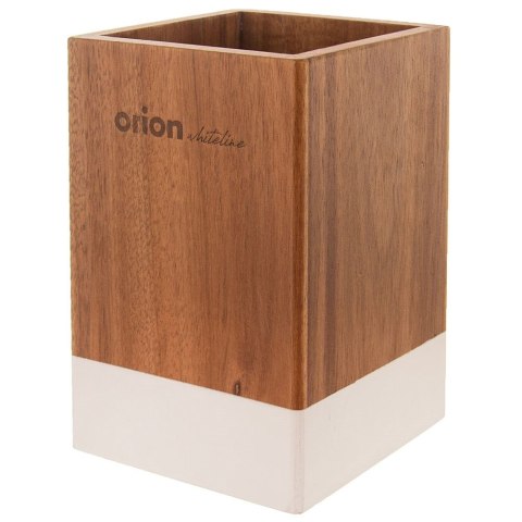 Stojak na przybory kuchenne drewniany uniwersalny WHITELINE ORION 122975