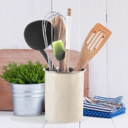 Stojak na przybory kuchenne uniwersalny stalowy beżowy VILDE 122986