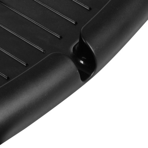 Suszarka do naczyń na naczynia składana stojąca czarna 43.5x38.5x27cm VILDE 150636