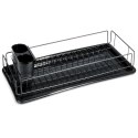 Suszarka do naczyń na naczynia stojąca czarna 50x24x9cm VILDE 150627