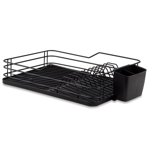 Suszarka do naczyń na naczynia stojąca czarna MISTY 43x29x10cm NAVA 10-186-101