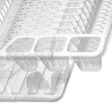 Suszarka do naczyń na naczynia stojąca plastikowa 46x37.5x8.5cm ORION 150672