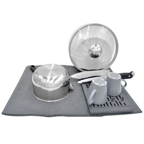 Suszarka do naczyń na naczynia stojąca z matą 48x38x4.5cm ULTRA CLEAN 150691