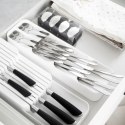 Wkład na sztućce do szuflady szuflad organizer biały 39x11.5cm VILDE 229010-B
