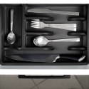 Wkład na sztućce do szuflady szuflad organizer czarny 36x25.5cm VILDE 229048-C