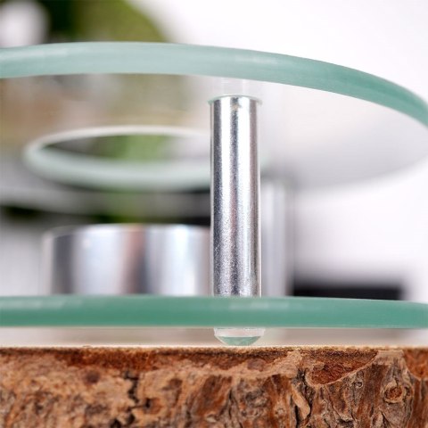 Podgrzewacz pod dzbanek do herbaty kubka świecznik tealight szklany HIT 139244