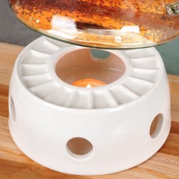Podgrzewacz pod dzbanek do herbaty świecznik tealight ceramiczny 14cm VILDE 123829