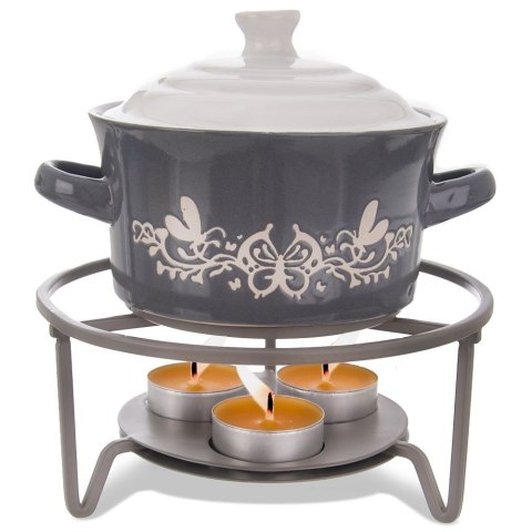 Podgrzewacz pod dzbanek do herbaty świecznik tealight świeczki metal ORION 111083
