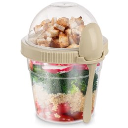 Pojemnik kubek na jogurt i musli z łyżeczką lunchbox lunch box 400ml ORION 121783