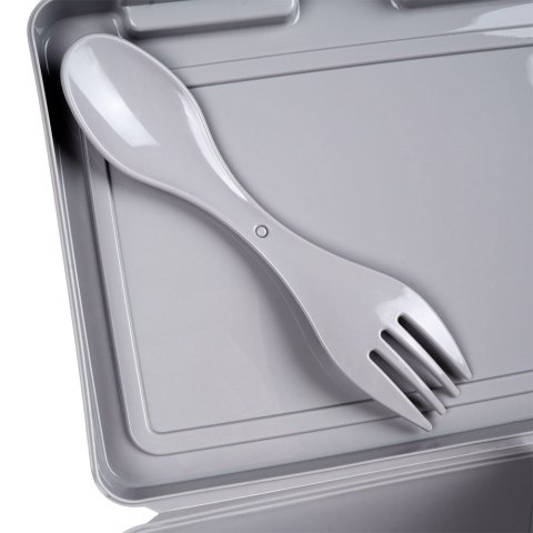 Pojemnik śniadaniowy na śniadanie żywność lunch box ze sztućcami SERCE 1L ORION 154038