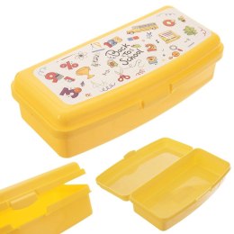 Pojemnik śniadaniowy na śniadanie żywność lunch box żółty 500ml ORION 154044