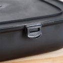 Pojemnik śniadaniowy obiadowy lunchbox z przegródkami czarny 2x700ml VILDE 229144