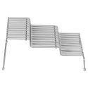 Półka kuchenna metalowa szara 3-poziomowa organizer 28x26x11cm STORAGE SOLUTIONS 229216