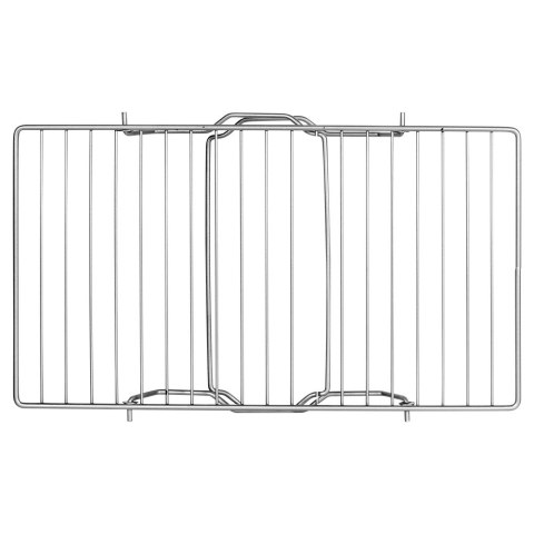 Półka kuchenna metalowa szara składana do szafki 37x21x13.5cm STORAGE SOLUTIONS 229217