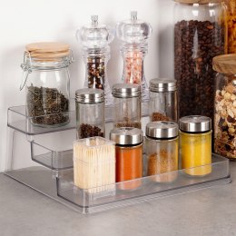 Półka kuchenna organizer 3 poziomy 25.5x23.5x10.5cm EXCELLENT HOUSEWARE 229183