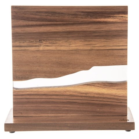 Stojak na noże kuchenne magnetyczny dwustronny drewniany AKACJA RIVER ORION 154309