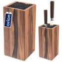 Stojak na noże kuchenne organizer blok pojemnik drewniany RIVER ORION 154306