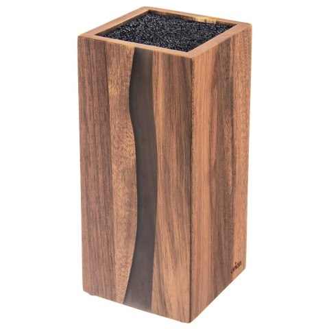 Stojak na noże kuchenne organizer blok pojemnik drewniany RIVER ORION 154306