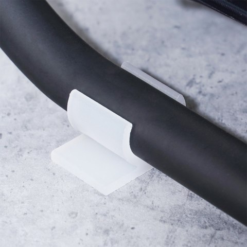 Suszarka do naczyń na naczynia stojąca czarna dwupoziomowa 52x24.5x38cm VILDE 229109