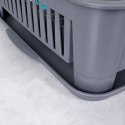 Suszarka do naczyń na naczynia stojąca plastikowa szara 43.5x32x12cm ORION 155210