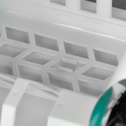 Suszarka do naczyń plastikowa na naczynia stojąca biała 39.5x26x8.5cm VILDE 229178