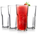 Szklanki do napojów zimnych wysokie 280ml 4 sztuki zestaw szklanek EXCELLENT HOUSEWARE 125002