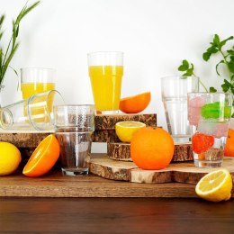 Szklanki do napojów zimnych wysokie 370ml 6 sztuk zestaw szklanek EXCELLENT HOUSEWARE 125008