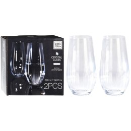 Szklanki do napojów zimnych wysokie 580ml 2 szt zestaw szklanek ATMÓS FERA 139012