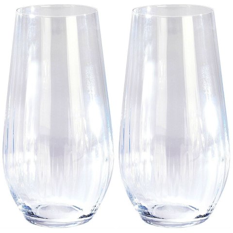 Szklanki do napojów zimnych wysokie 580ml 2 szt zestaw szklanek ATMÓS FERA 139012