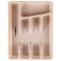 Wkład na sztućce do szuflady szuflad organizer beżowy 33.5cm MISTY NAVA 10-170-016