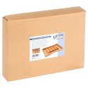 Wkład na sztućce do szuflady szuflad organizer rozsuwany bambusowy 28-45x33.5cm VILDE 229196