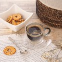 Filiżanki termiczne ze spodkiem do kawy espresso DOUBLE 90ml 2 sztuki ORION 129493