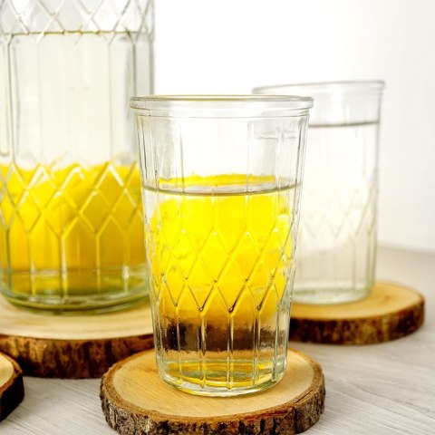 Karafka i szklanki do wody soku szklana 970ml + 4x250ml 5-ele EXCELLENT HOUSEWARE 139178