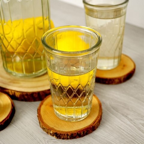 Karafka i szklanki do wody soku szklana 970ml + 4x250ml 5-ele EXCELLENT HOUSEWARE 139178