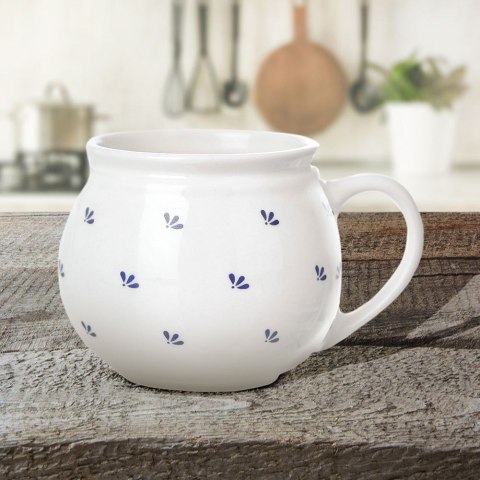 Kubek ceramiczny do kawy herbaty MODROBILA 190 ml ORION 128867