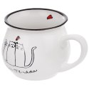 Kubek ceramiczny do kawy herbaty koty 300 ml ORION 128842