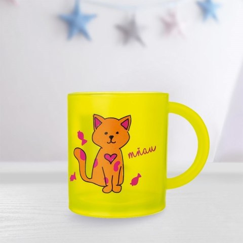 Kubek dla dziecka dzieci kot 260 ml ORION 112277