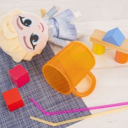 Kubek dla dziecka dzieci pomarańczowy półprzezroczysty 270 ml ORION 129472