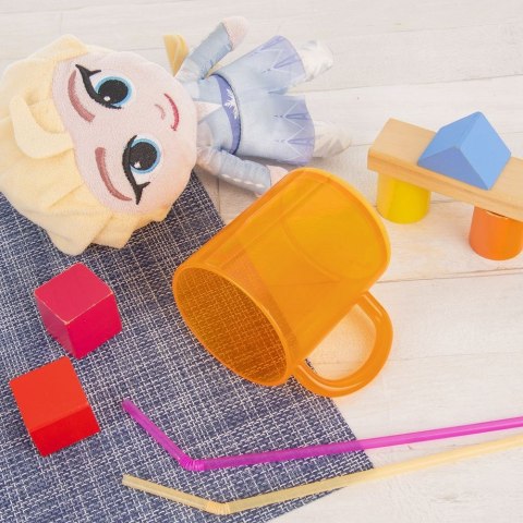 Kubek dla dziecka dzieci pomarańczowy półprzezroczysty 270 ml ORION 129472