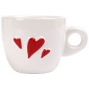 Kubek do kawy espresso ceramiczny SERCE 80 ml ORION 129431